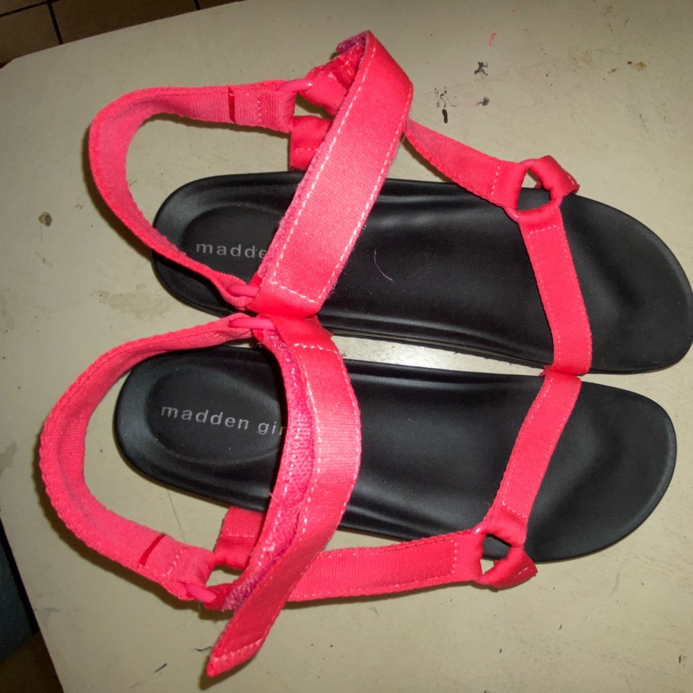 Madden Girl Hot Pink Sandals - Size 9